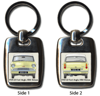 Ford Anglia 105E Deluxe 1959-63 Keyring 5